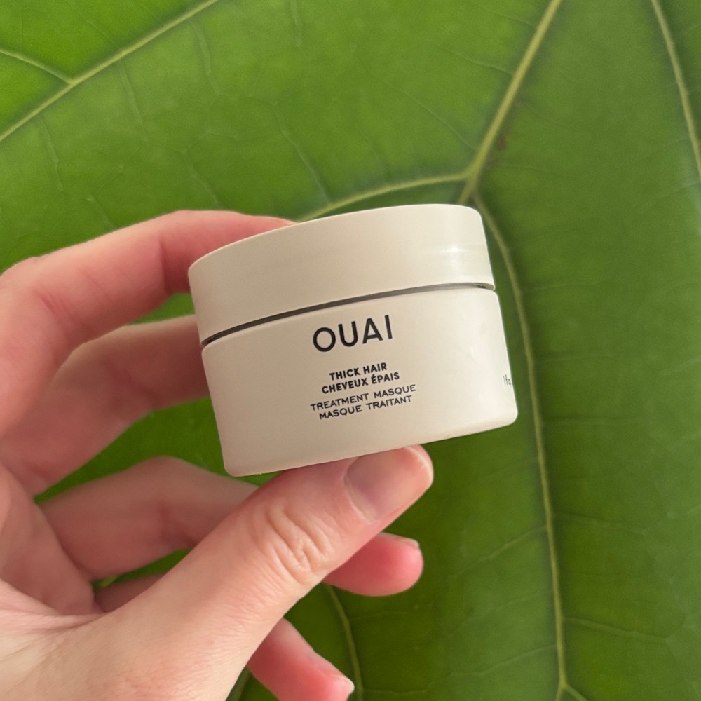 OUAI Treatment Mask for Thick Hair Haircare Deluxe Masque Hydration Repair NEW
